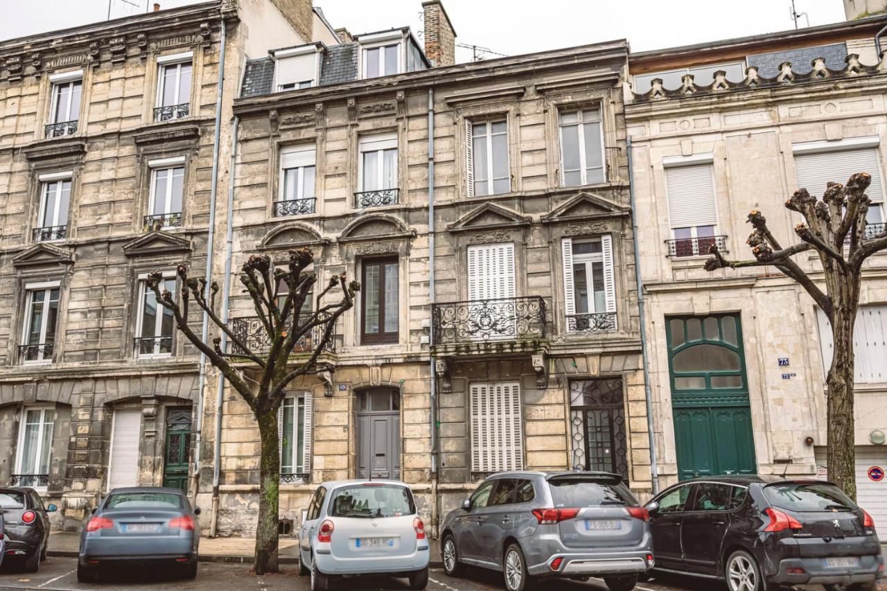 Apartamento Le Coquet, face à la Cathédrale - 3G Reims Exterior foto